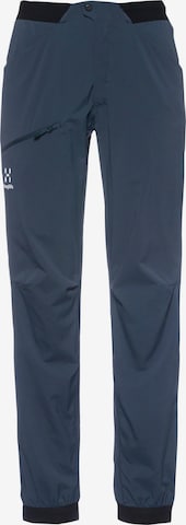 Haglöfs Regular Outdoor Pants 'L.I.M FUSE' in Blue: front