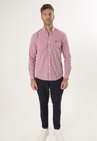 Regular fit Camicia di Felix Hardy in rosso