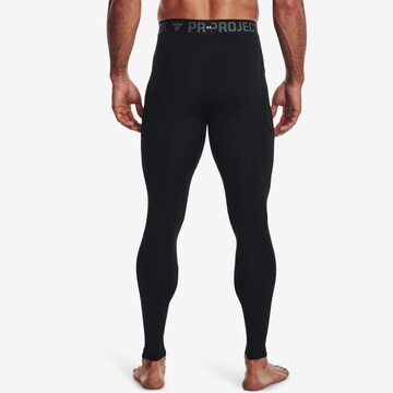 UNDER ARMOUR Skinny Sportovní kalhoty – černá