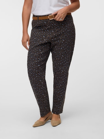 Regular Jean 'VMTessa' Vero Moda Curve en marron : devant