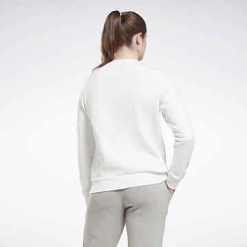 Sweat de sport Reebok en blanc