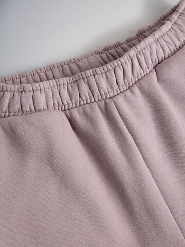The Set Barrel Housut värissä beige