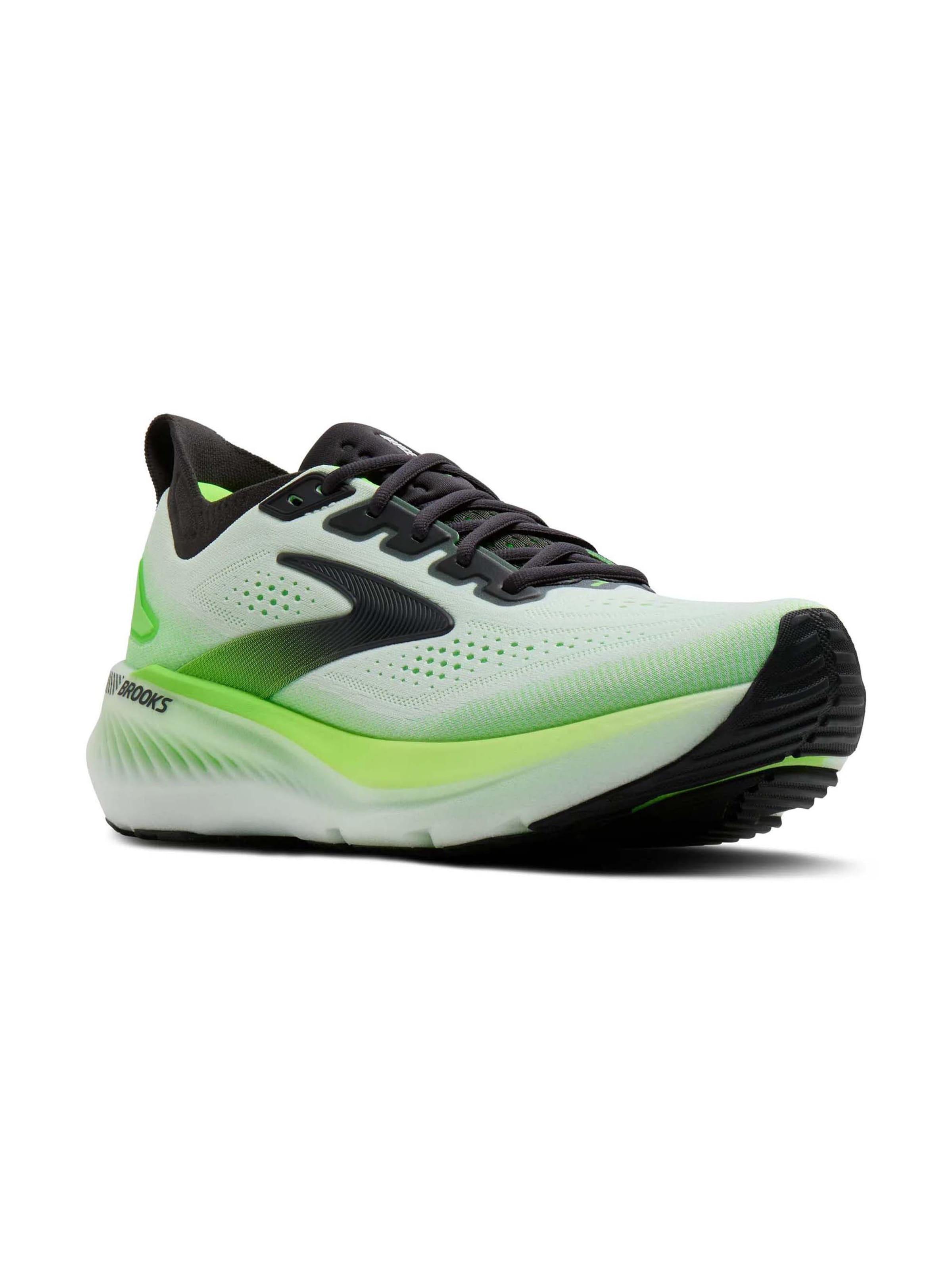 Chaussure de course 'GLYCERIN GTS 23' BROOKS en vert : devant