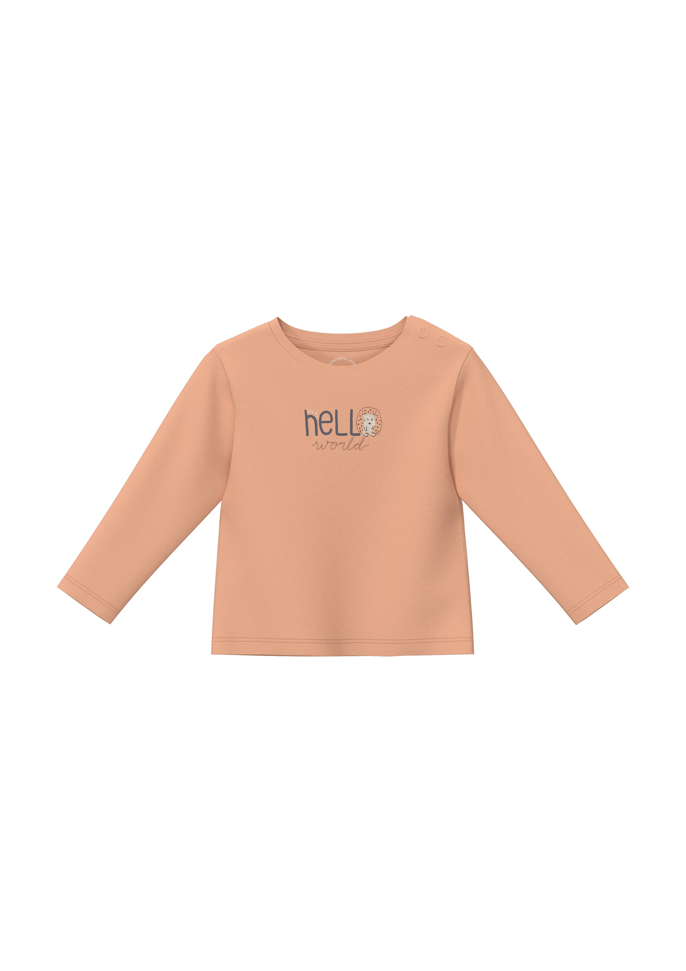 s.Oliver T-Shirt en marine / orange, Vue avec produit
