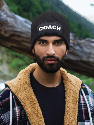 Youth Designz Mütze 'Coach'‌ in Schwarz