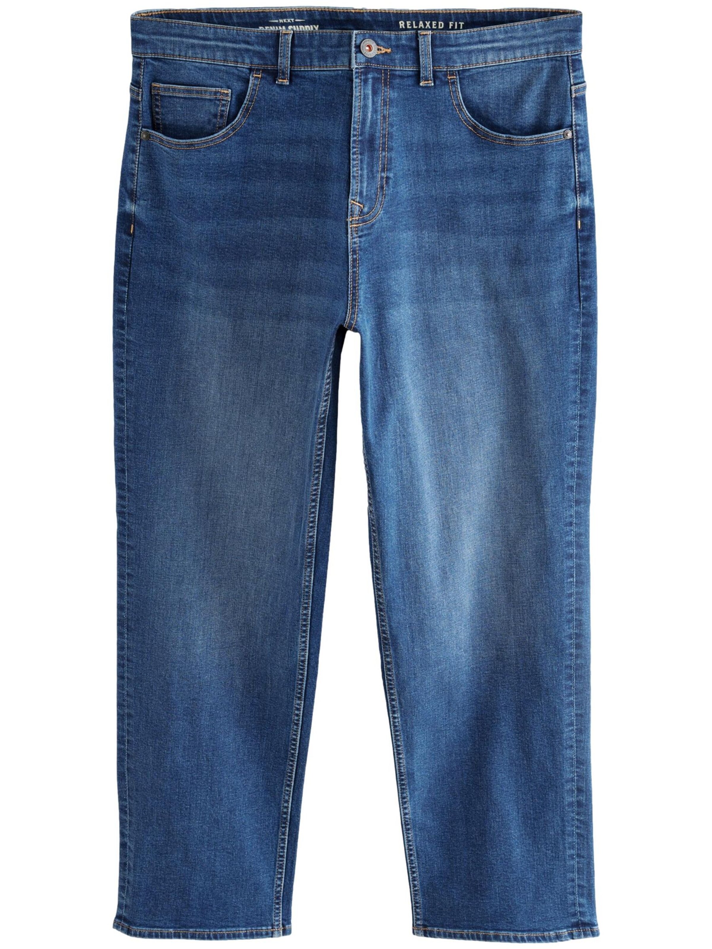 Next Loosefit Farkut värissä sininen: etupuoli