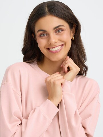 Fransa Sweatshirt 'FRCOREA' in Pink