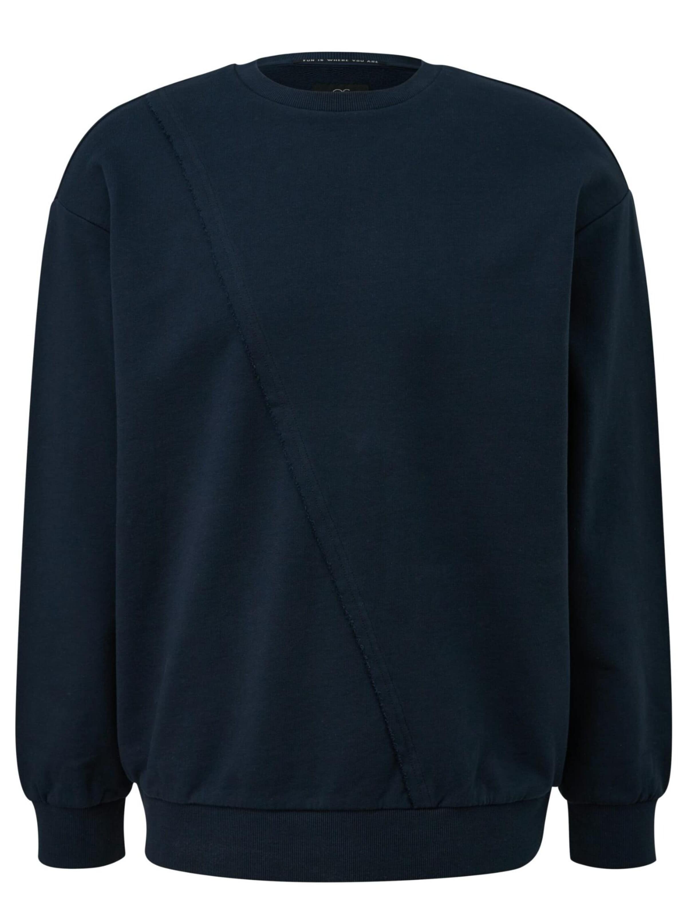 QS Sweatshirt in XXL in de kleur Marine, Productweergave