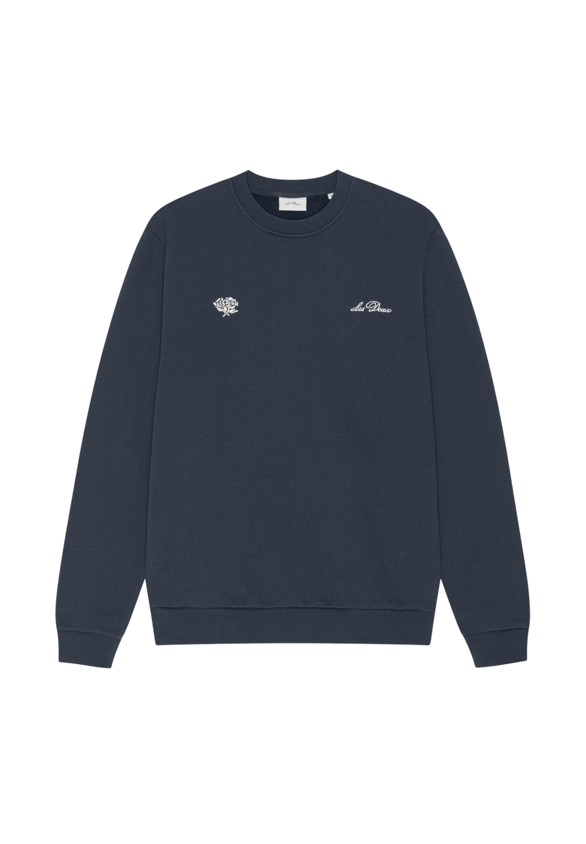 Sweat-shirt Les Deux en bleu : devant