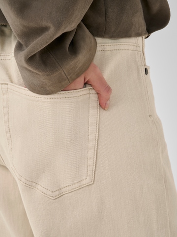 My Essential Wardrobe Wide leg Jeans 'LouisMW' in Beige