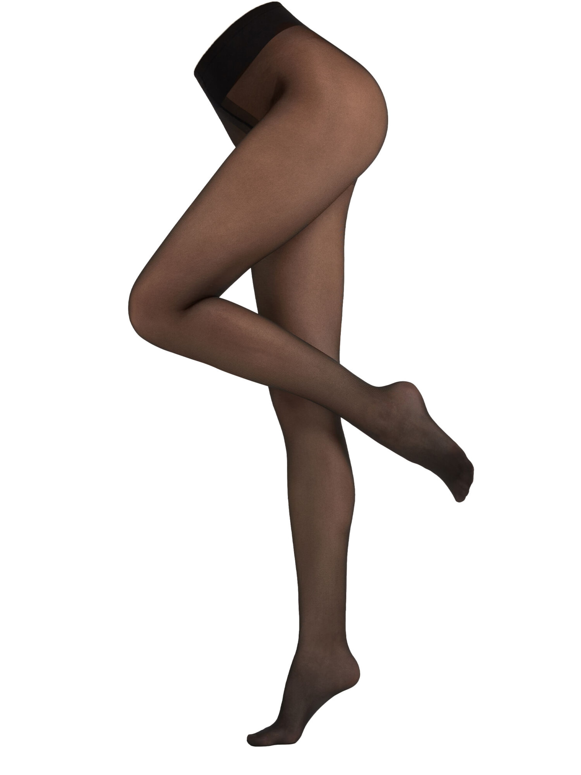 CALZEDONIA Fine Tights in Black: front