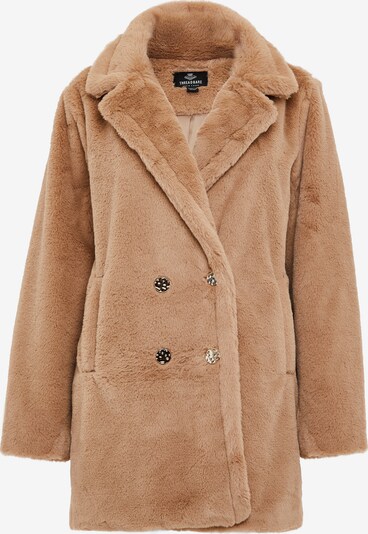 Cappotto di mezza stagione 'Furry' Threadbare di colore marrone chiaro, Visualizzazione prodotti