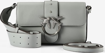 PINKO Schoudertas 'Love One' in Grijs: voorkant