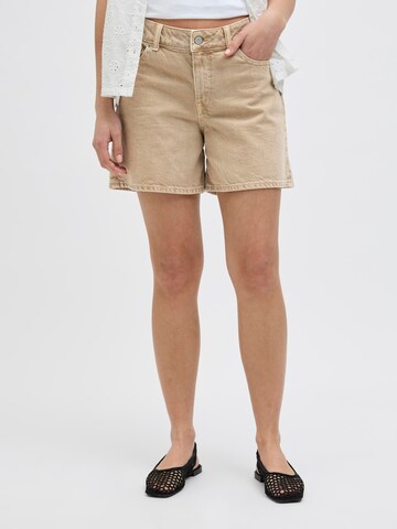 Regular Jean 'LAURA' JJXX en beige : devant