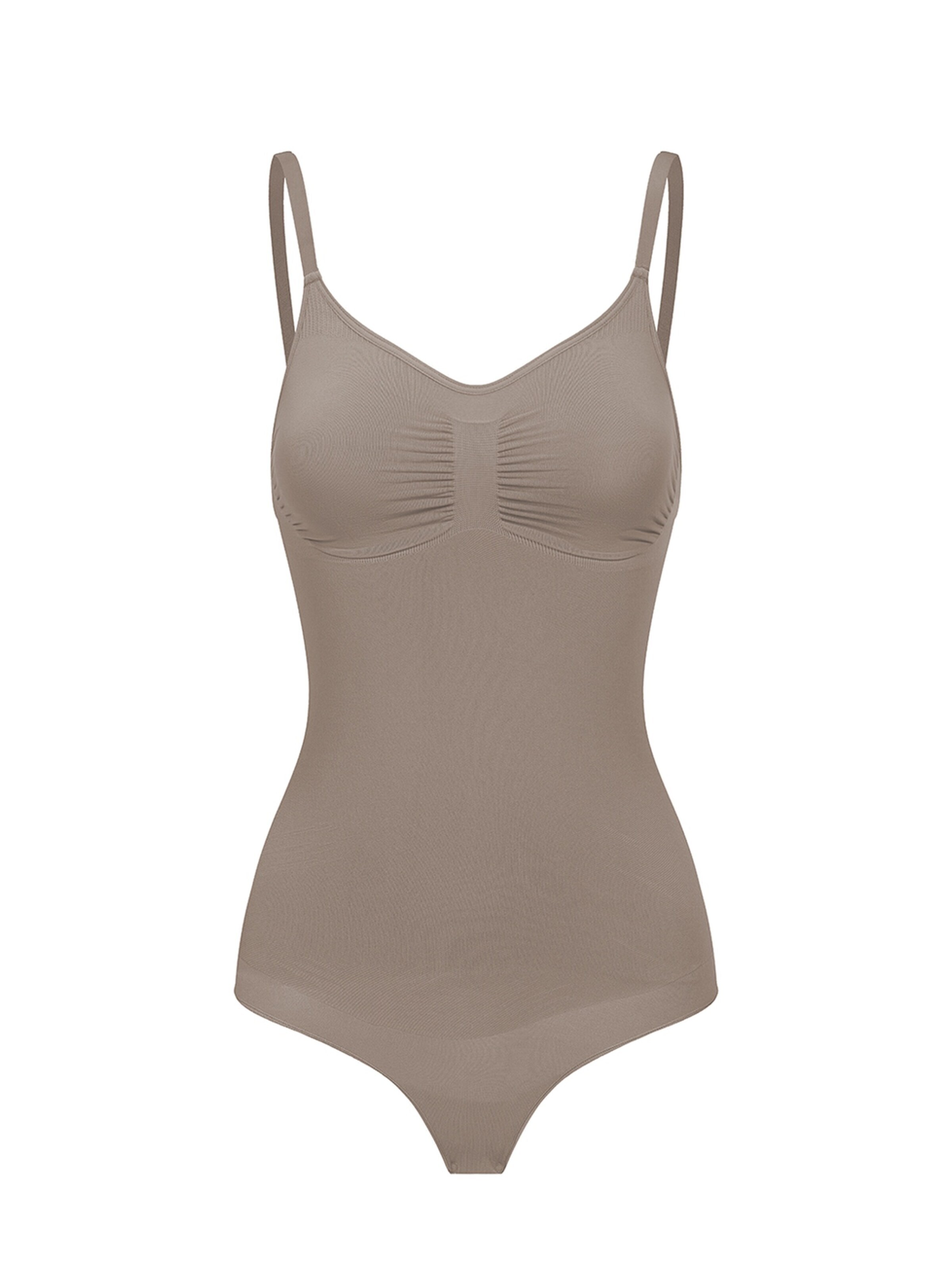 cfab Shaping bodysuit 'Sculpting Shapewear mit String' in Grey: front