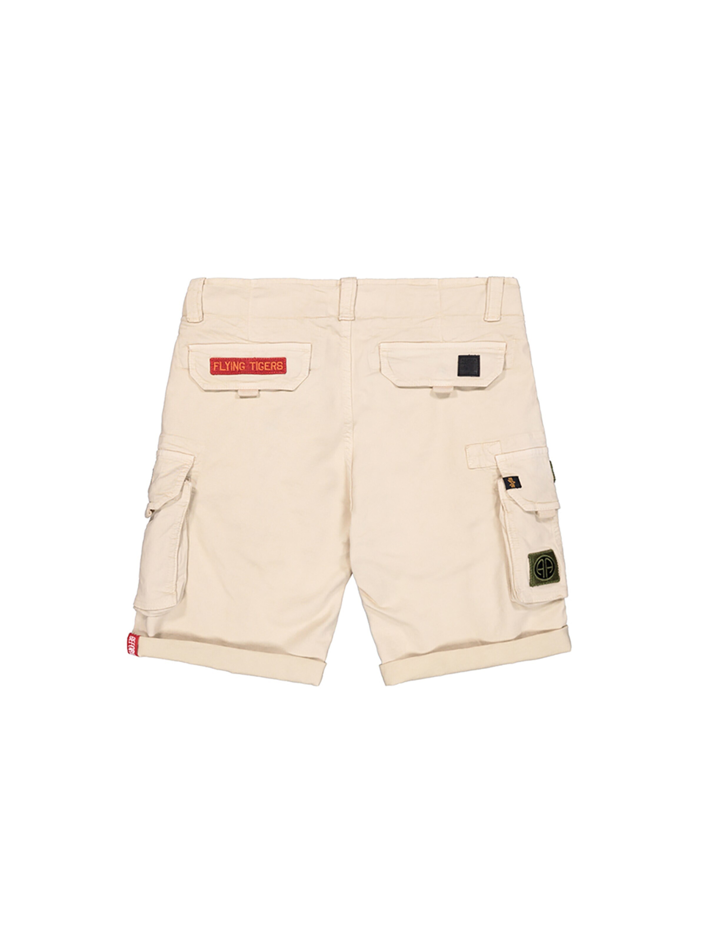 ALPHA INDUSTRIES Slimfit Hose 'Crew Patch'‌‌‌‌‌‌ in Beige