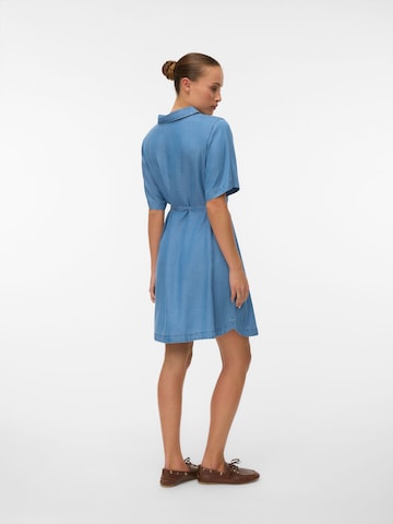 VERO MODA - Vestido camisero 'VMBree' en azul