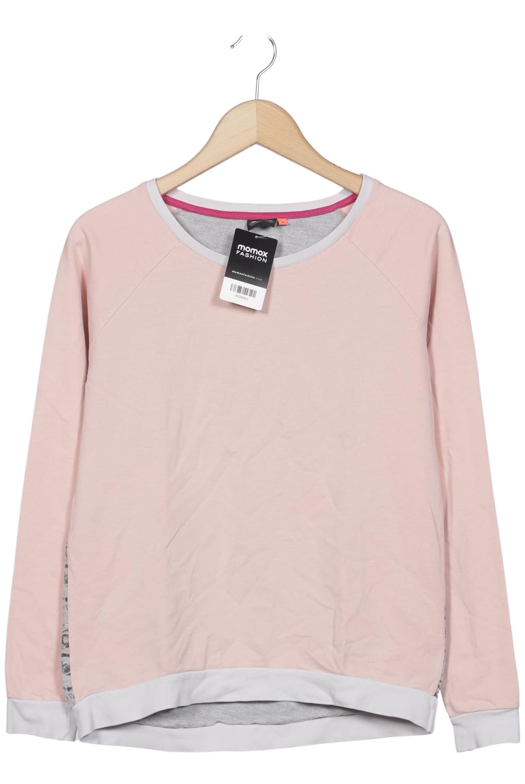 ONLY Sweatshirt & Zip-Up Hoodie in S in Pink: front