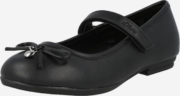 s.Oliver Ballet Flats in Black: front