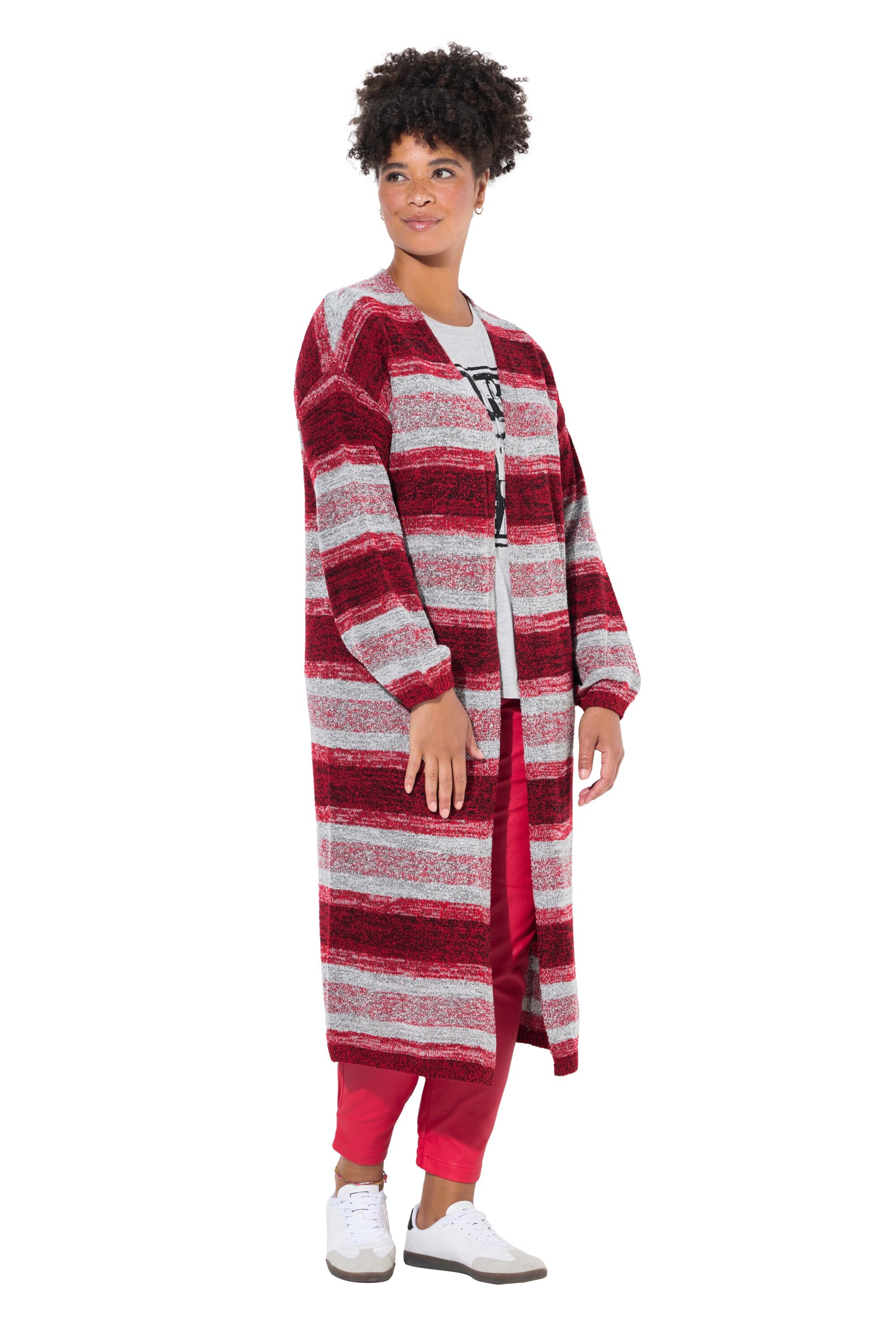 Janet & Joyce Strickjacke in Rot