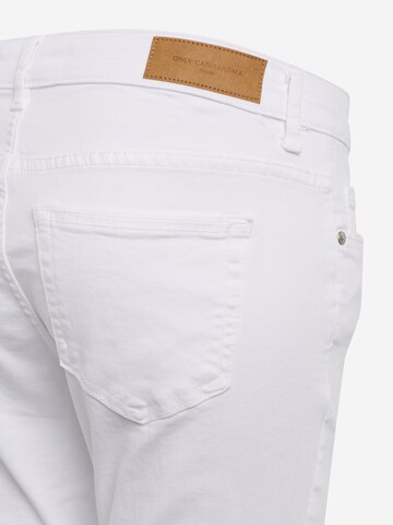Skinny Jeans 'Willy' de la ONLY Carmakoma pe alb