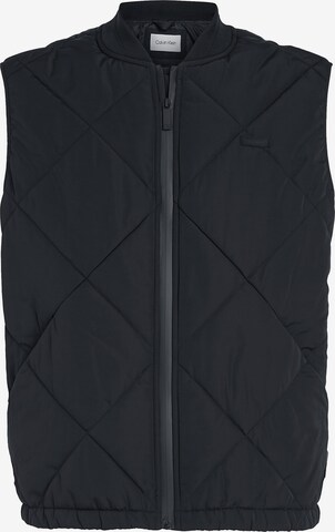 Gilet Calvin Klein en noir : devant