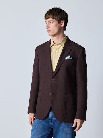 Next Slim Fit Sakko in Braun: Vorderseite