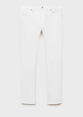 MANGO MAN Regular Jeans 'Jan' in Weiß