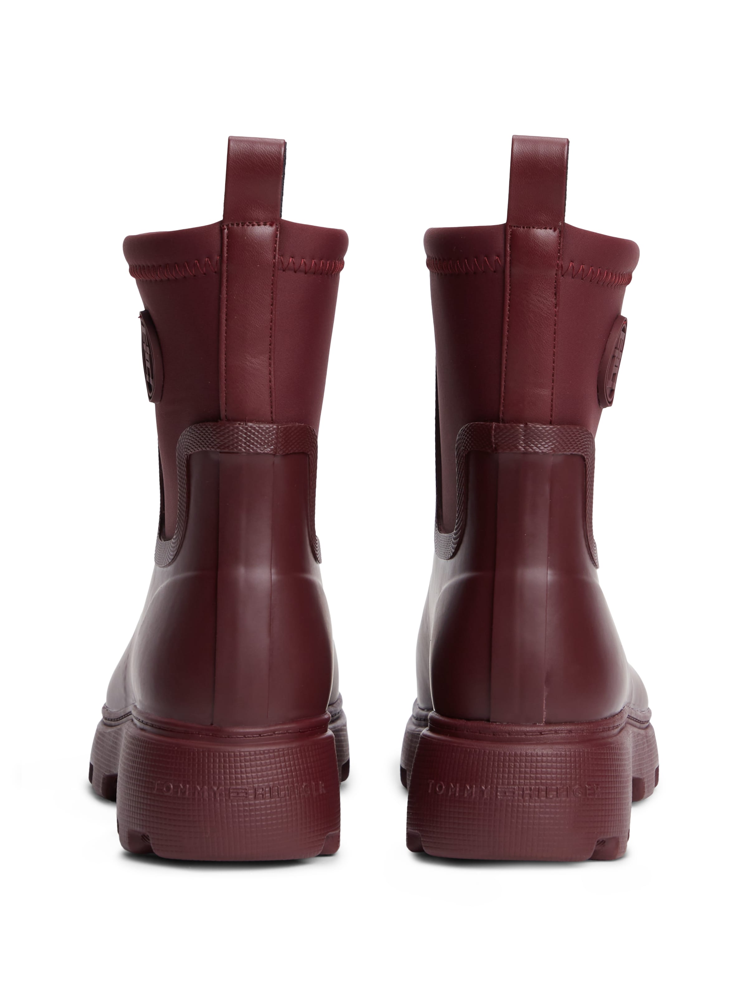 TOMMY HILFIGER - Botines en rojo