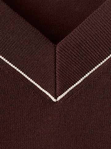 MANGO Pulover 'BERT' | rjava barva