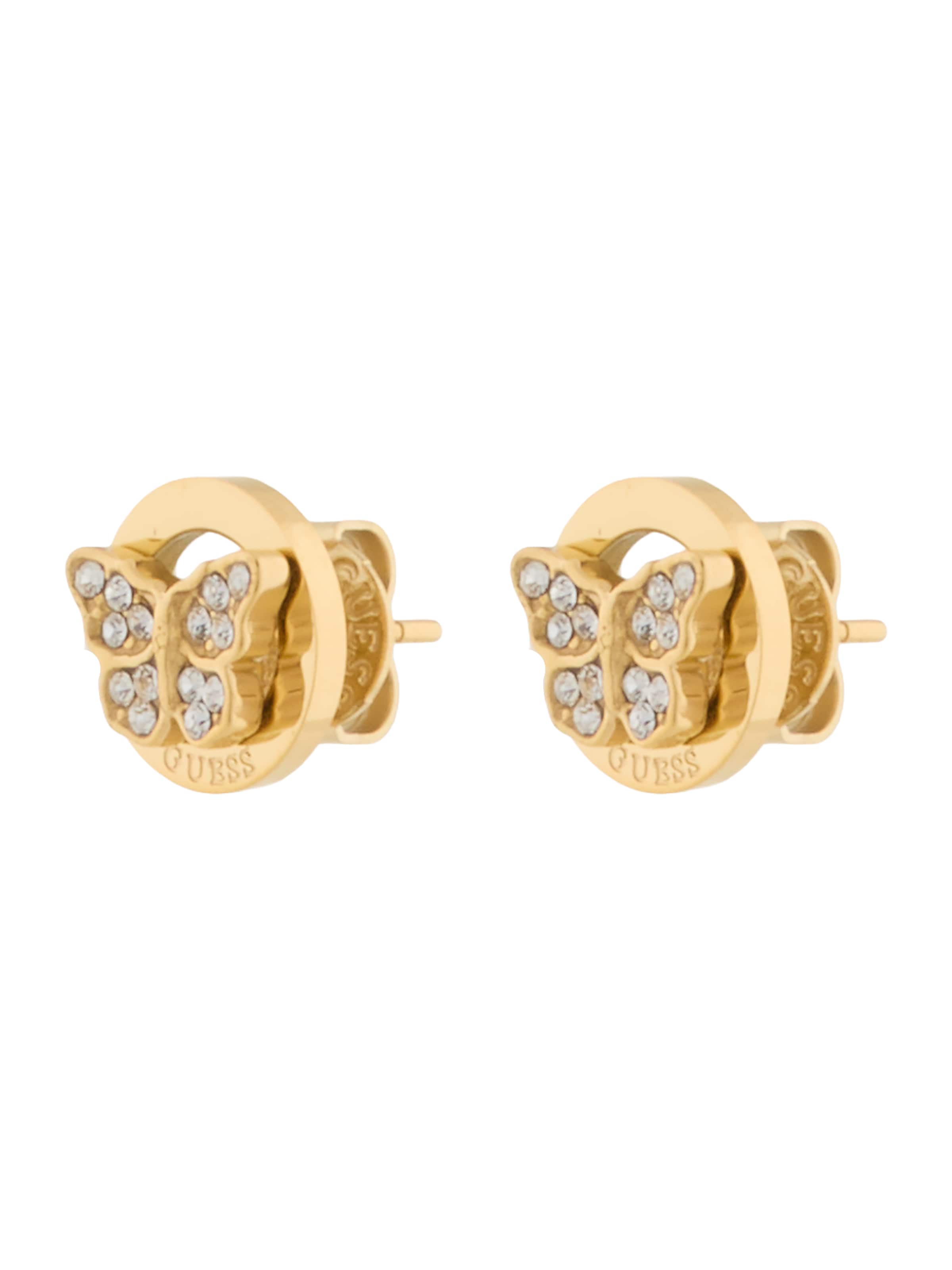 GUESS Earrings 'Borboleta' in Gold: front