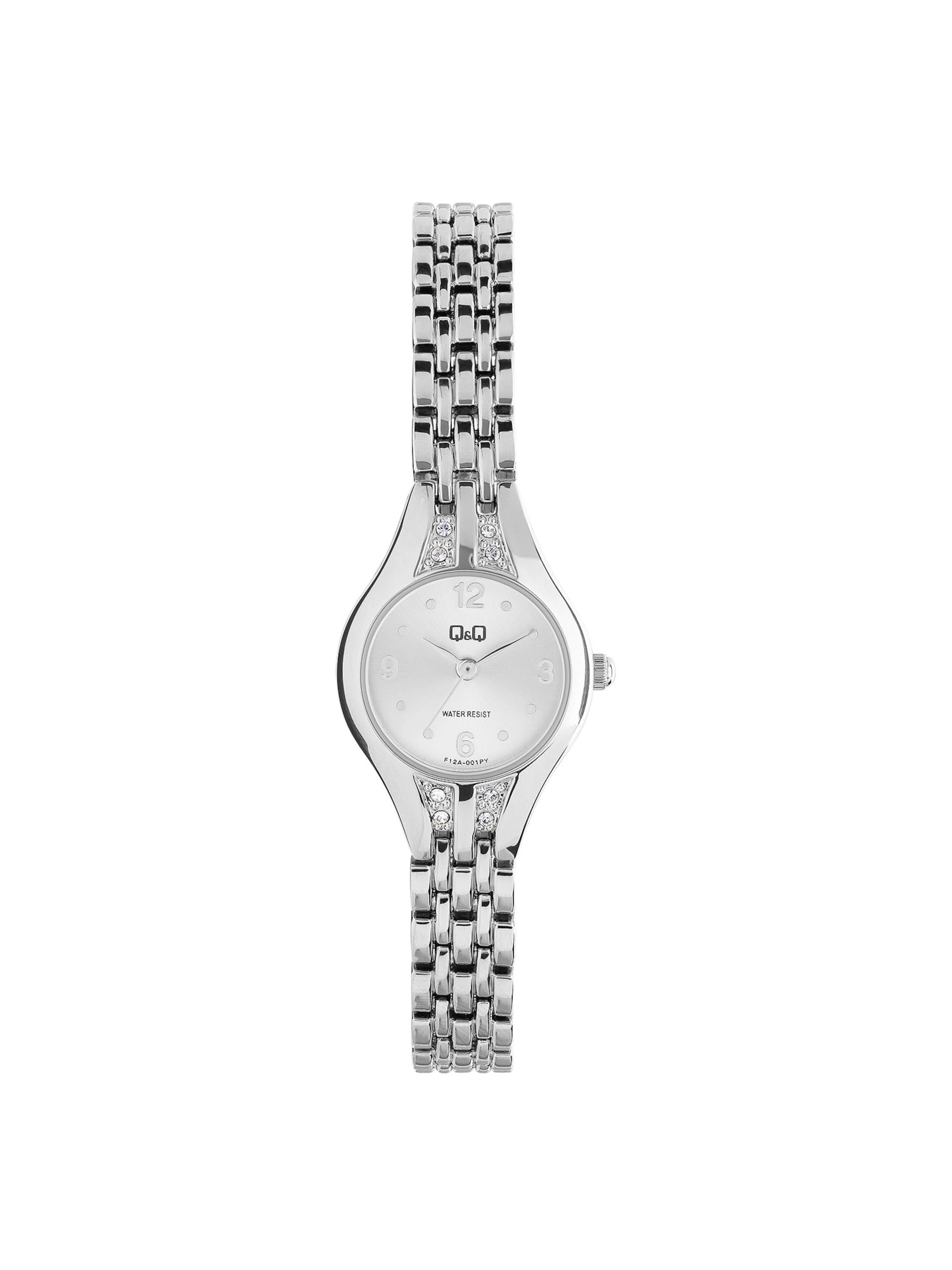 Q&Q Analog watch in Silver: front
