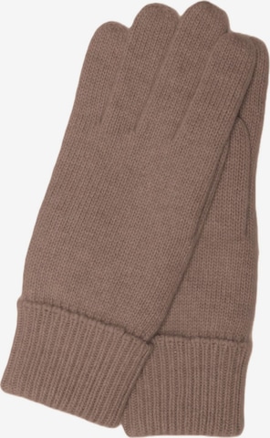 Mezzoguanti 'Brit' di KESSLER in beige: frontale