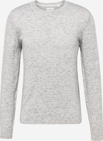 s.Oliver Pullover in Grau: predná strana