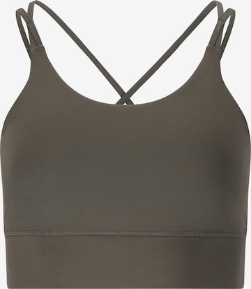 Athlecia Sport bh 'Elli' in Bruin: voorkant