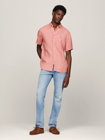 TOMMY HILFIGER Regular fit Button Up Shirt in Pink