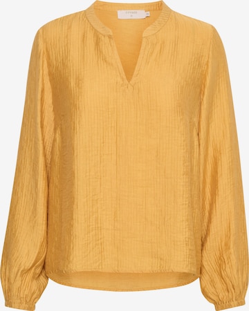 Cream Blouse 'Wilma' in Yellow: front