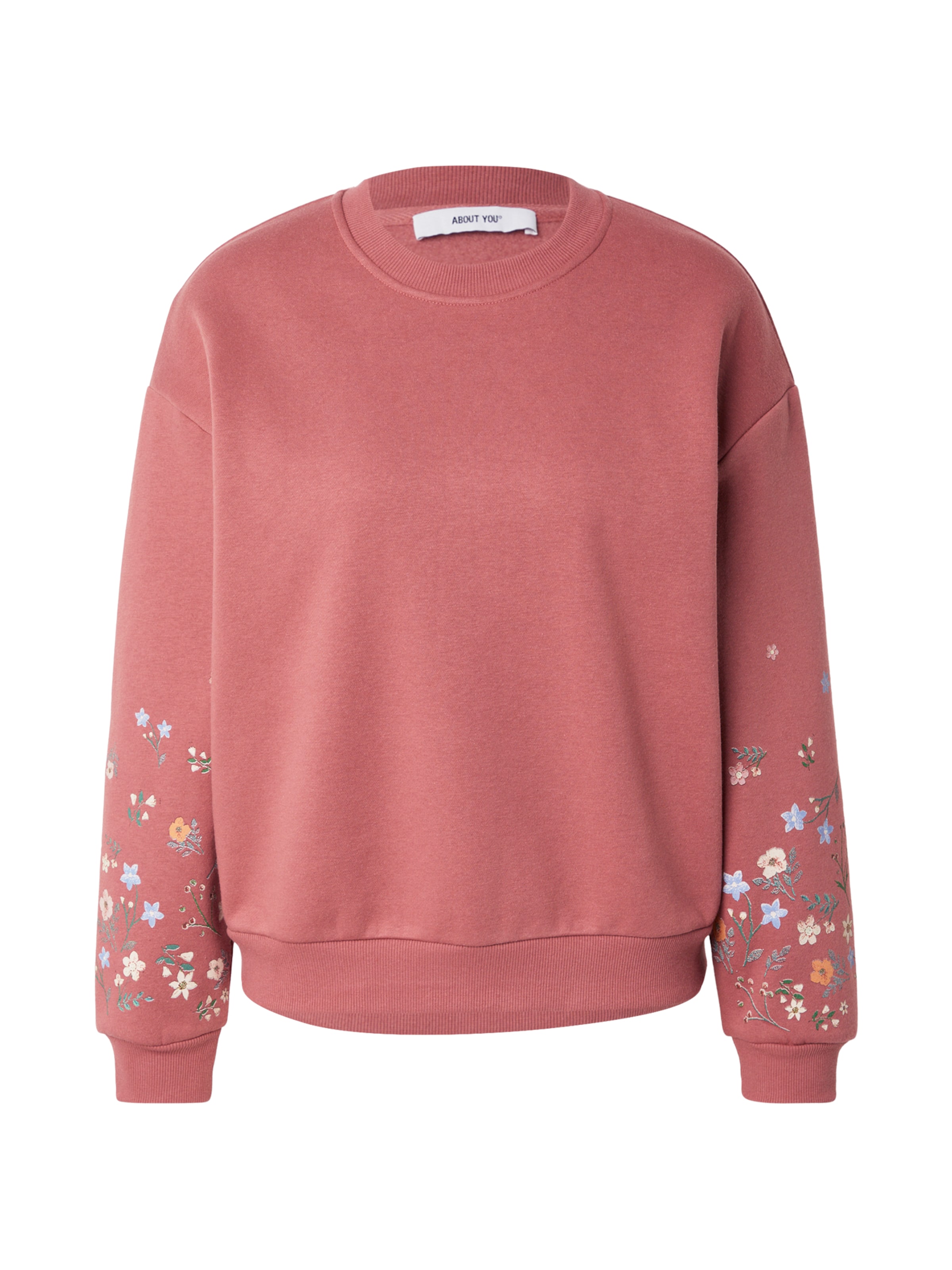 ABOUT YOU Sweatshirt 'Gitta' i rosa: framsida