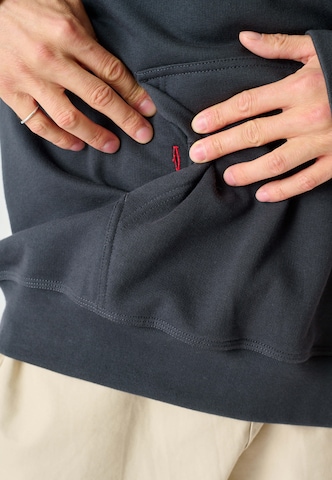 Cleptomanicx Sweatshirt 'Ligull Boxy' in Grau