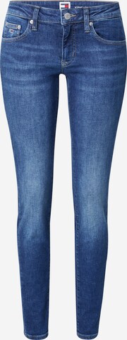 Tommy Jeans Skinny Jeans in Blue: front