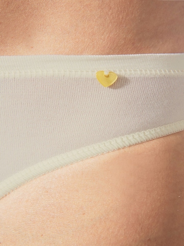 zd ZERO DEFECTS Broekje 'Venus  low waist Soy fiber' in Wit