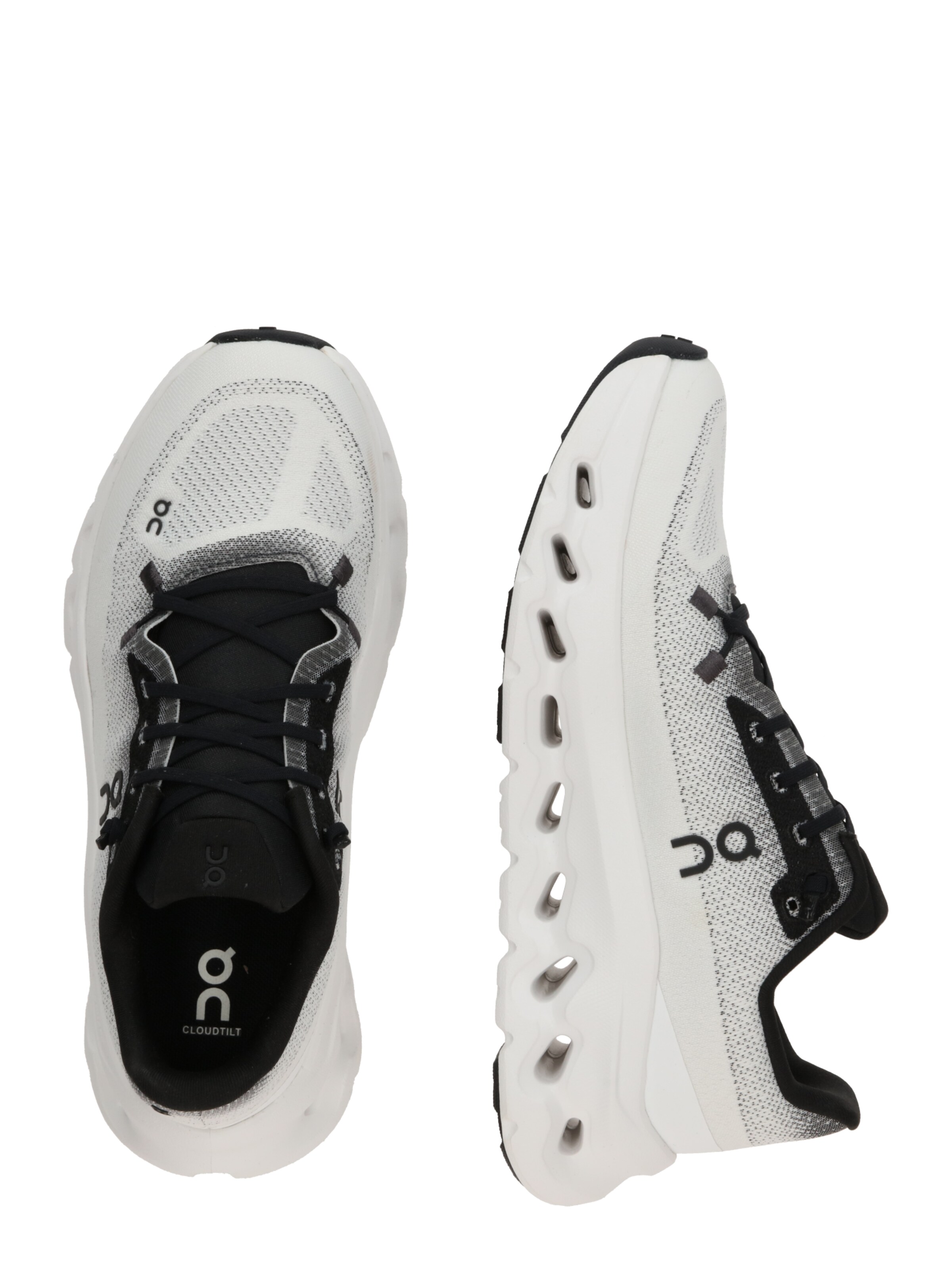 On Sneaker low 'Cloudtilt' i sort