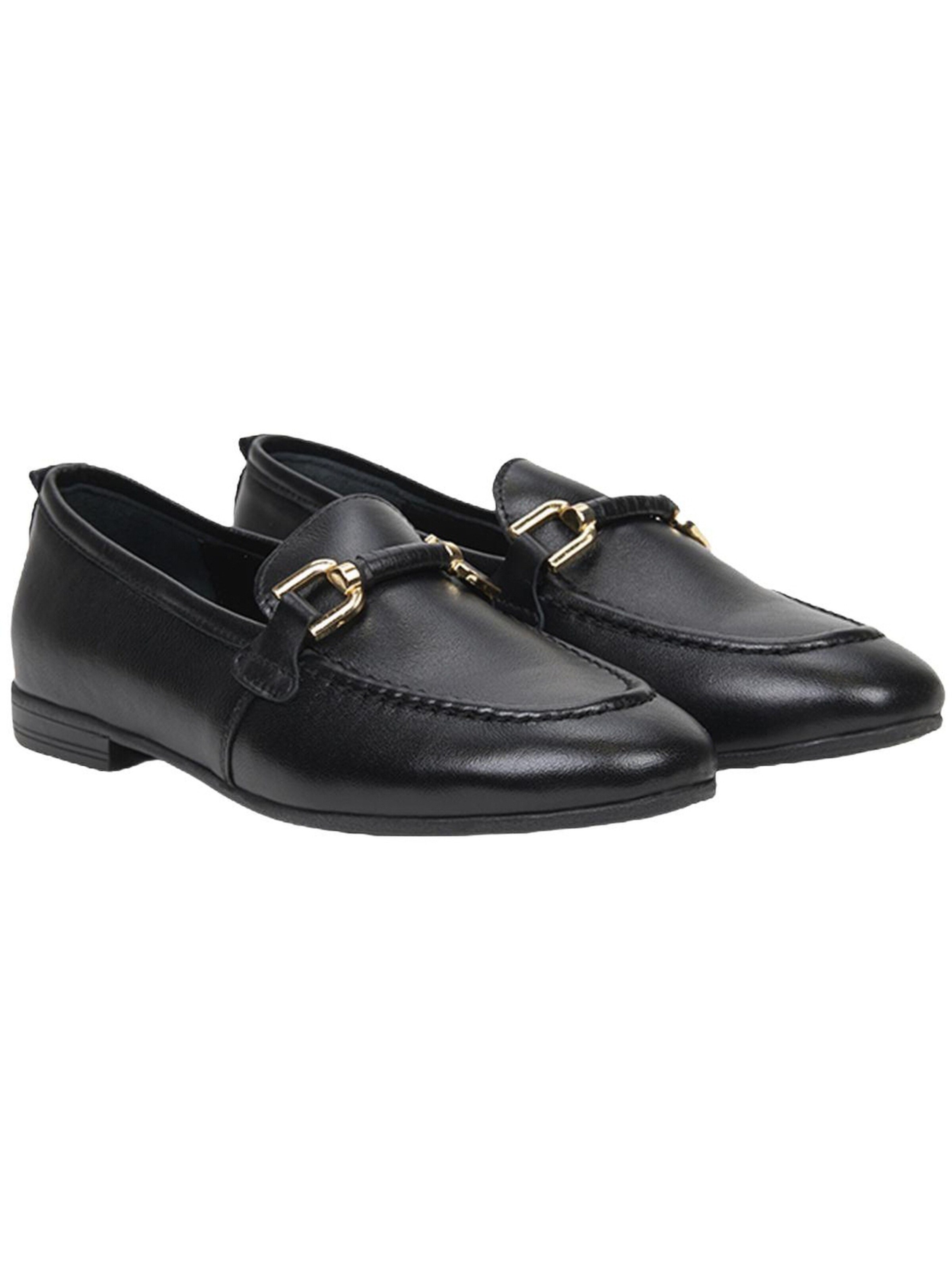 Desa Slipper 'Slipper'‌‌‌‌ in Schwarz: Vorderseite