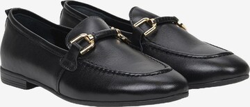 Desa Slipper 'Slipper' in Schwarz: Vorderseite
