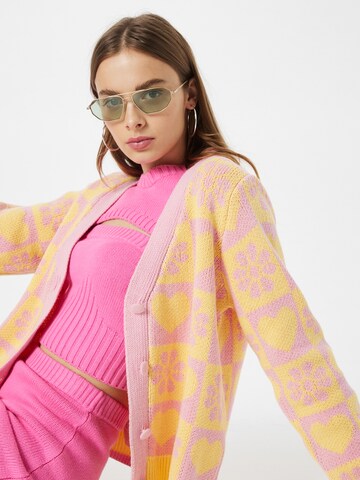 Cardigan 'Jaqline' Moves en rose