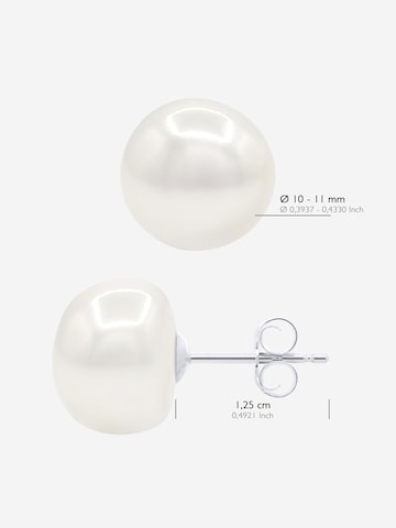 Ateliers Saint Germain Earrings 'RAMBOUILLET' in White
