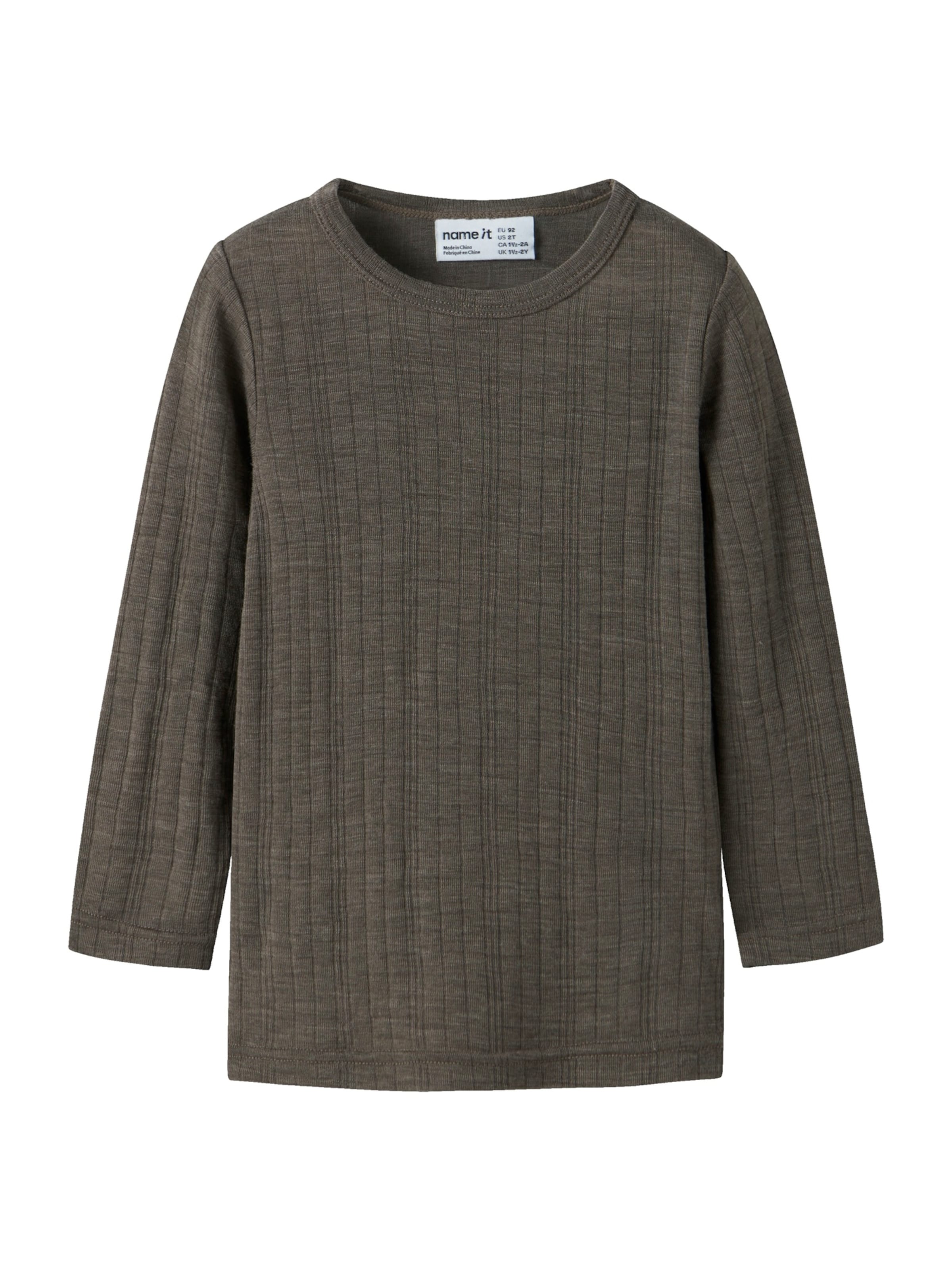T-Shirt 'NMMWANG' NAME IT en marron : devant