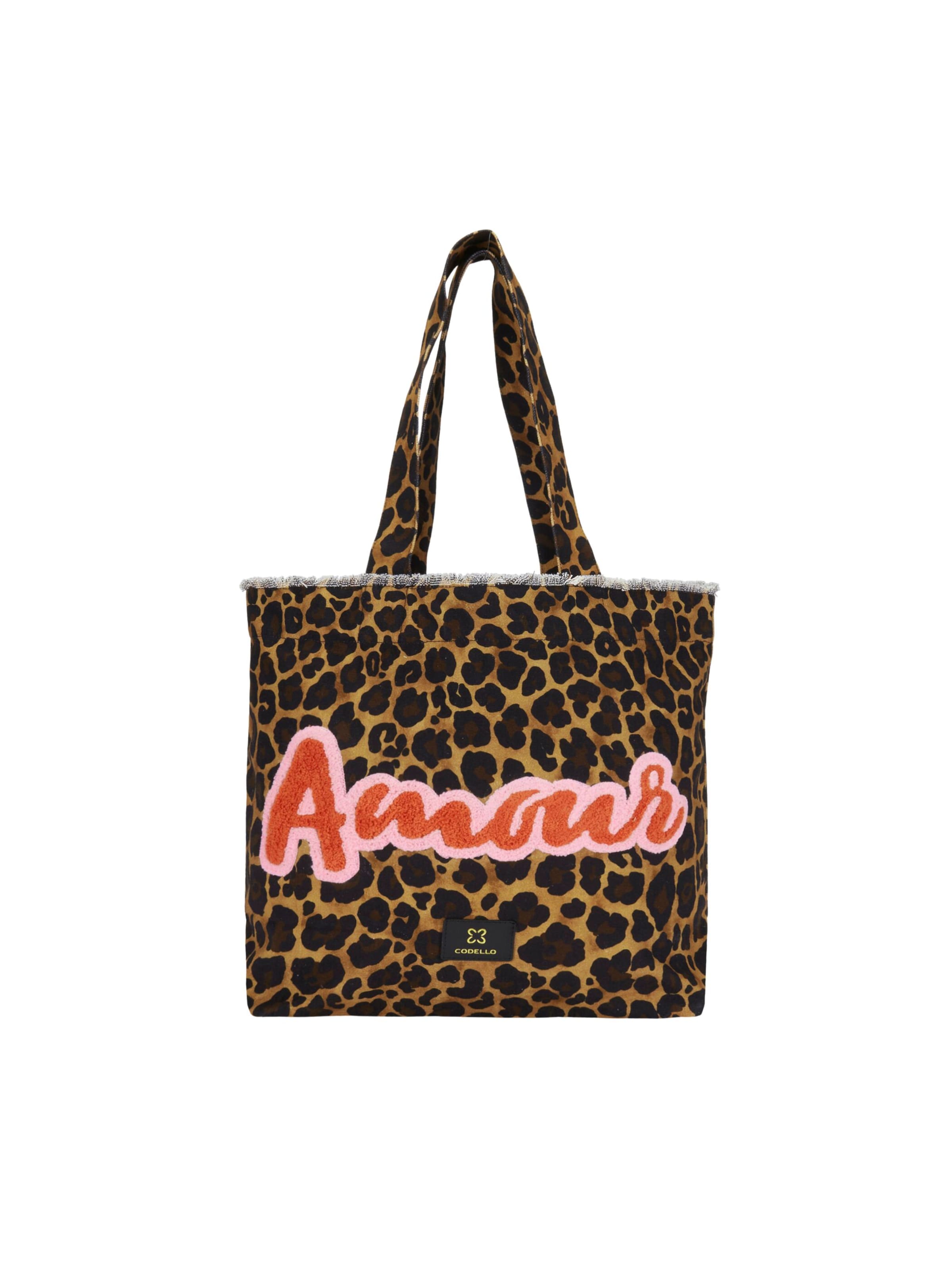 Cabas CODELLO en marron : devant