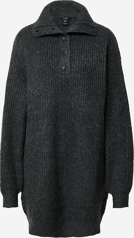 pelēks Lindex "Oversize" stila džemperis 'Alma': no priekšpuses