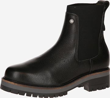 Barbour Chelsea boots 'Dixie' in Zwart: voorkant